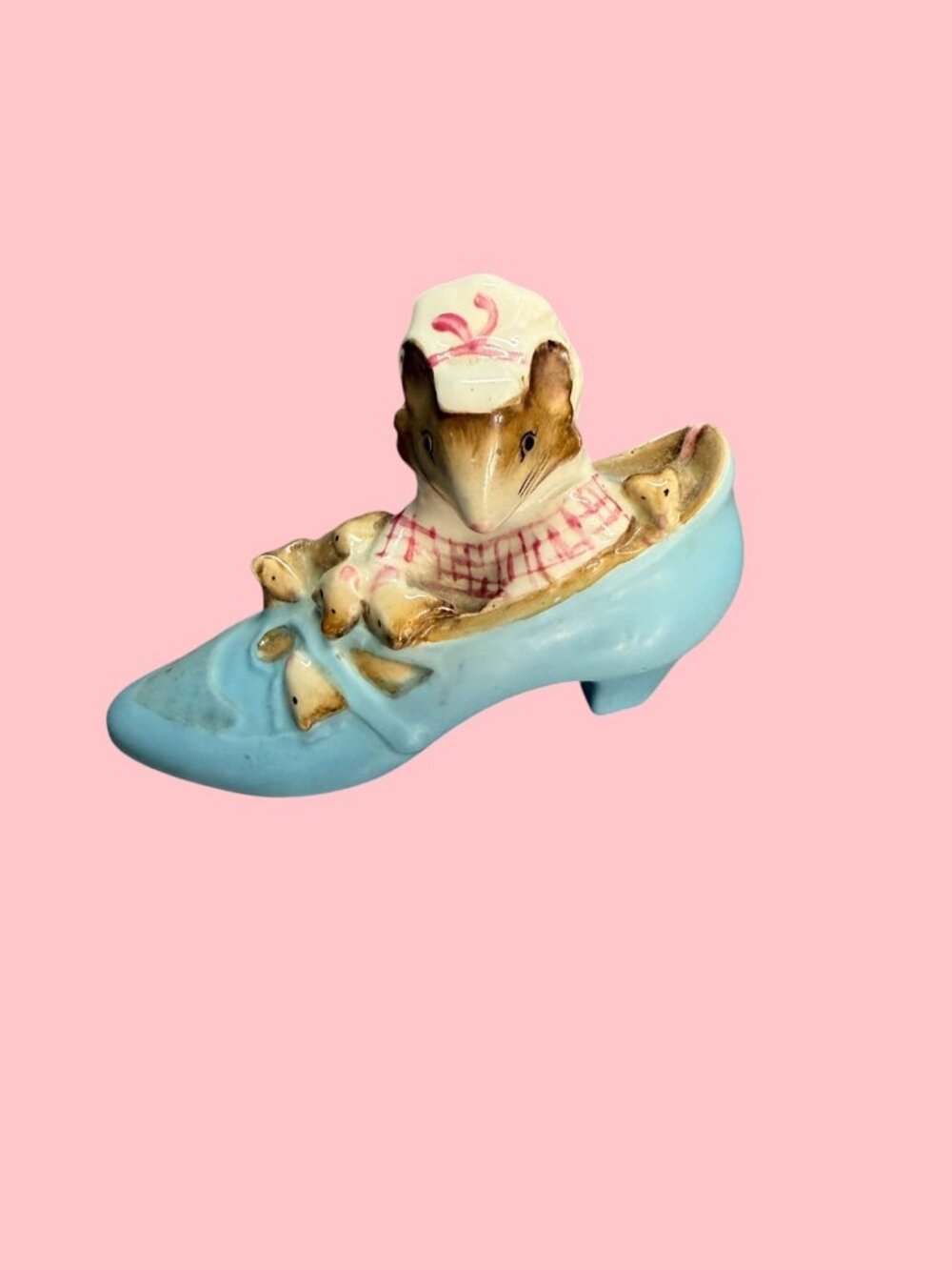 1959 BEATRIX POTTER "The Old Woman Who Lived in a Shoe"Figurine Beswick, England